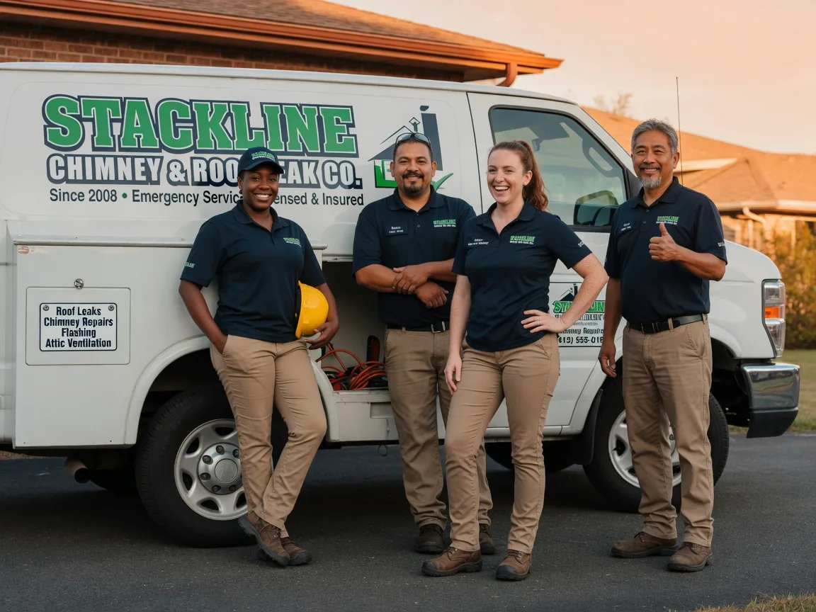 Chimney flashing repair company in Decatur, TX